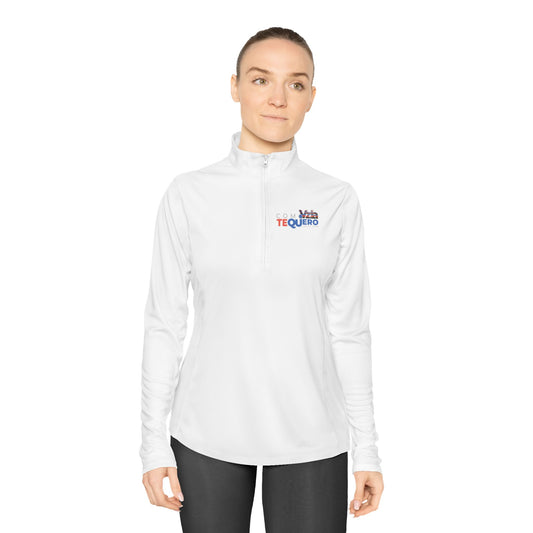 Ladies Quarter-Zip Pullover – ‘Te Quiero VZLA’ Actívate con Inspiración y Estilo