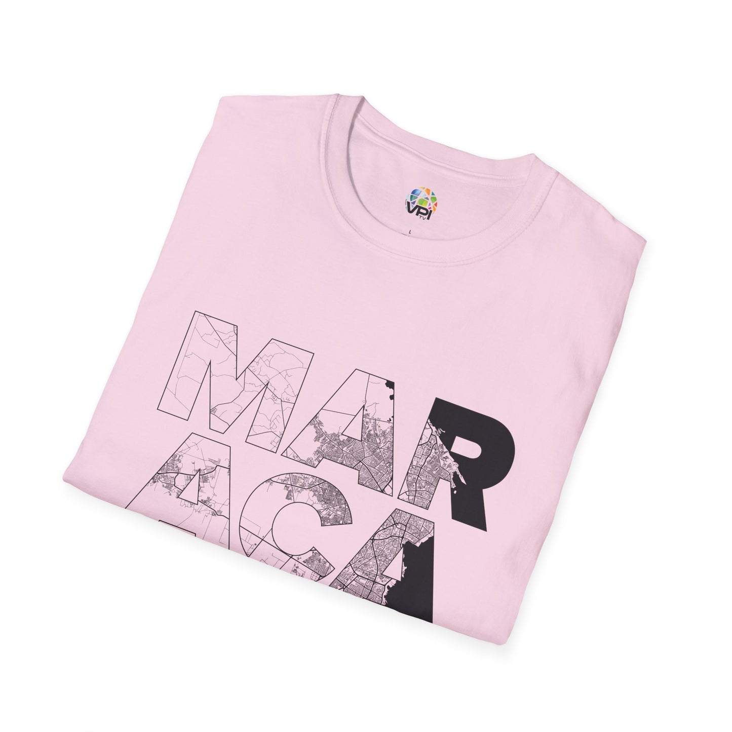 MAPA MARACAIBO TYPO Unisex T-Shirt - Contemporary Casual Wear