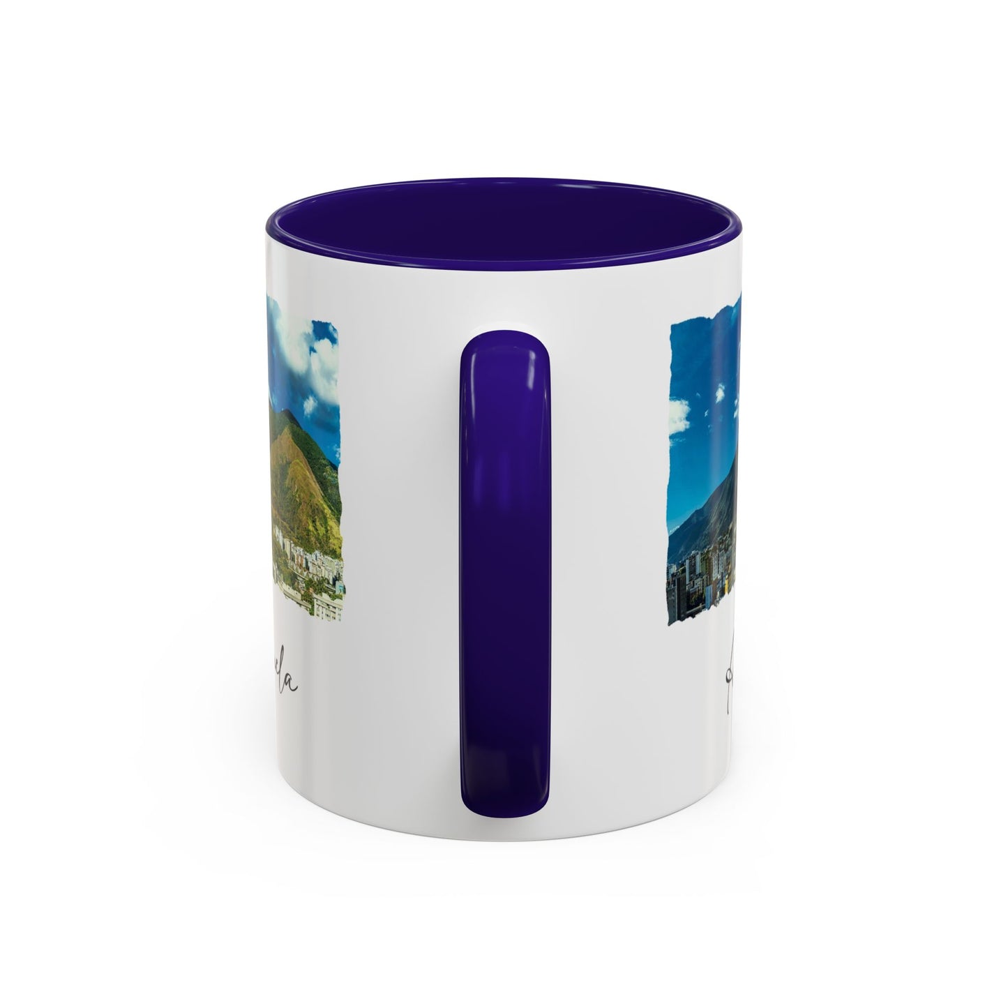 Taza con Paisaje Vibrante de Caracas – Disponibles en 11 oz y 15 oz