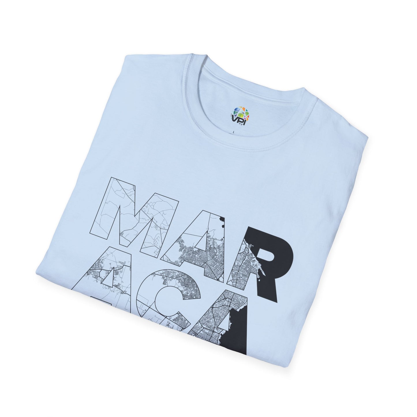 MAPA MARACAIBO TYPO Unisex T-Shirt - Contemporary Casual Wear