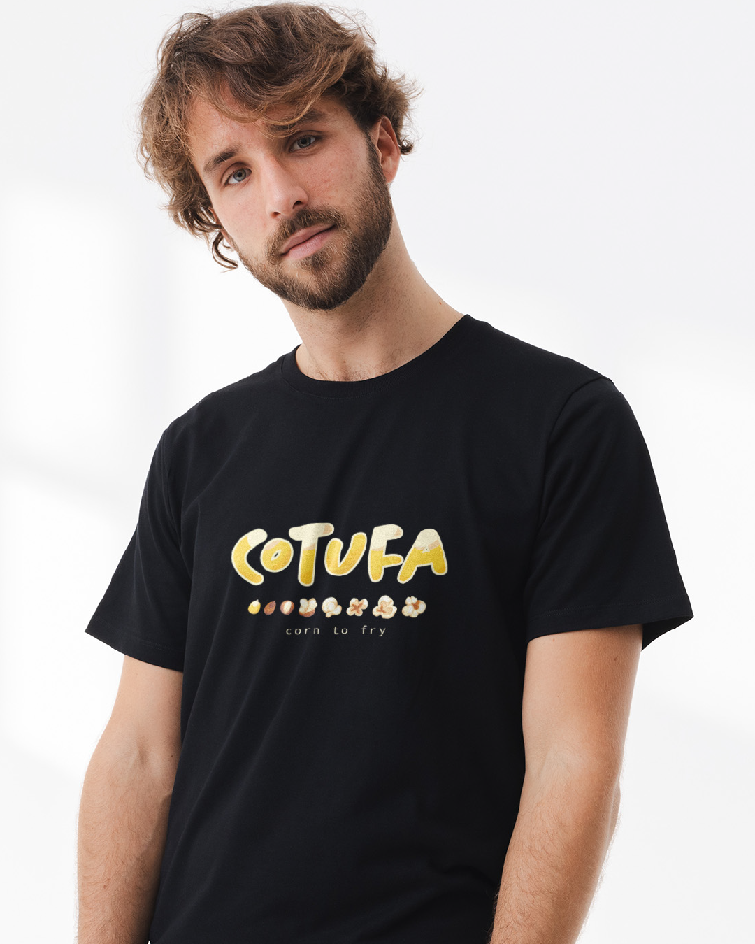 COTUFA "Corn to Fry" 🌽🍿 - Camiseta Unisex Softstyle