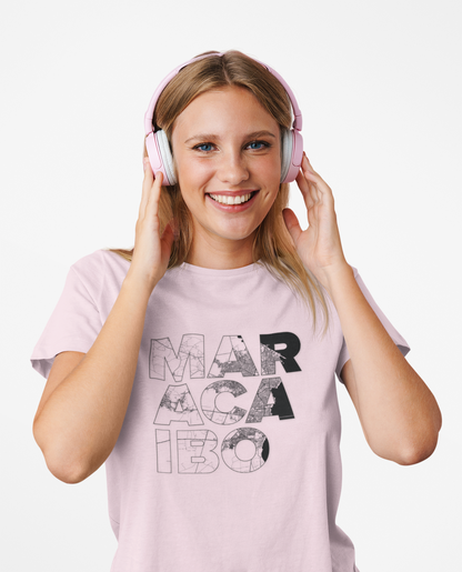 MAPA MARACAIBO TYPO Unisex T-Shirt - Contemporary Casual Wear