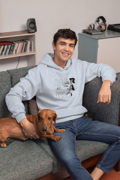 MARACAIBO TYPO Heavy Blend™ - Sudadera con Capucha - Diseño Gráfico Minimalista