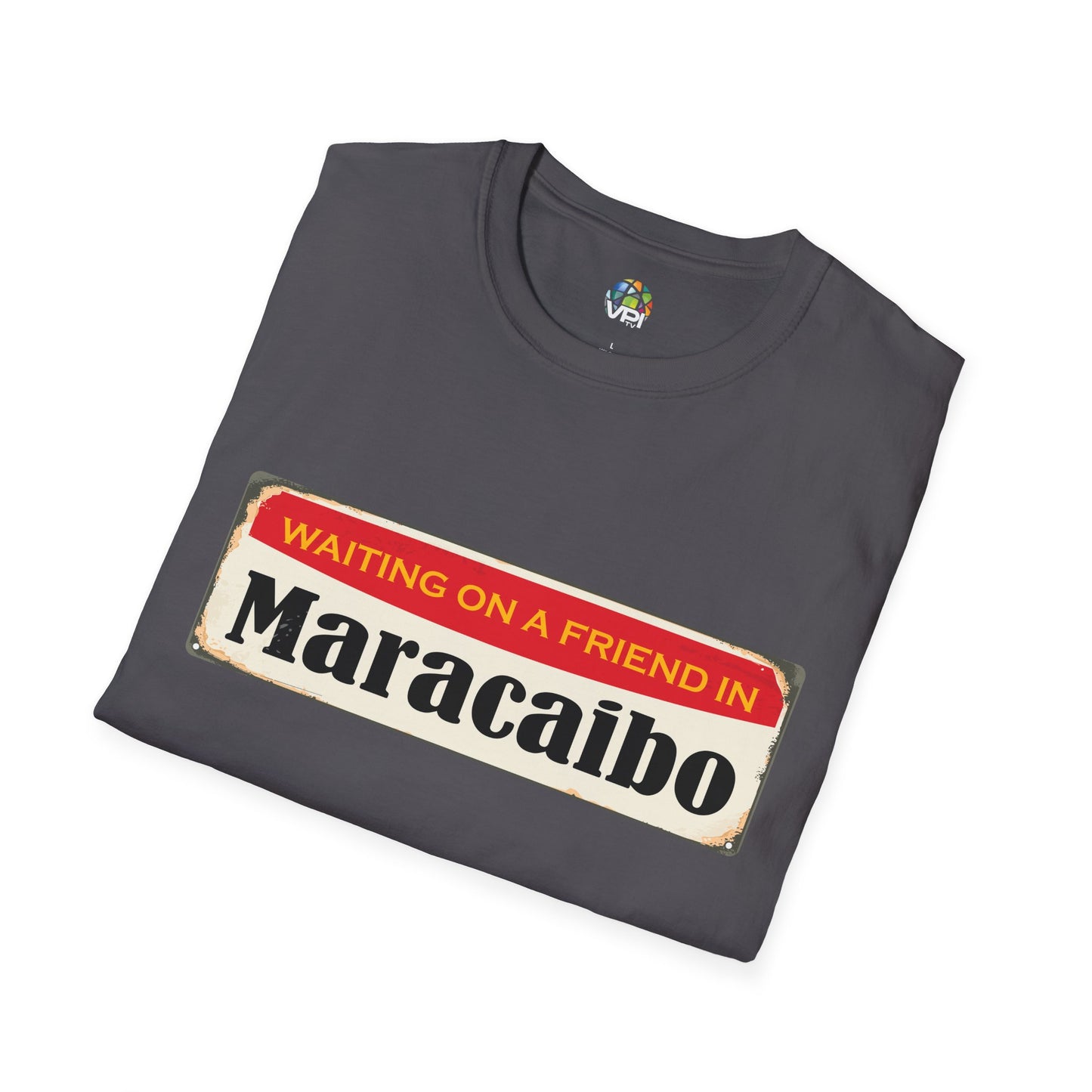 Waiting on a Friend in Maracaibo Unisex Softstyle T-Shirt