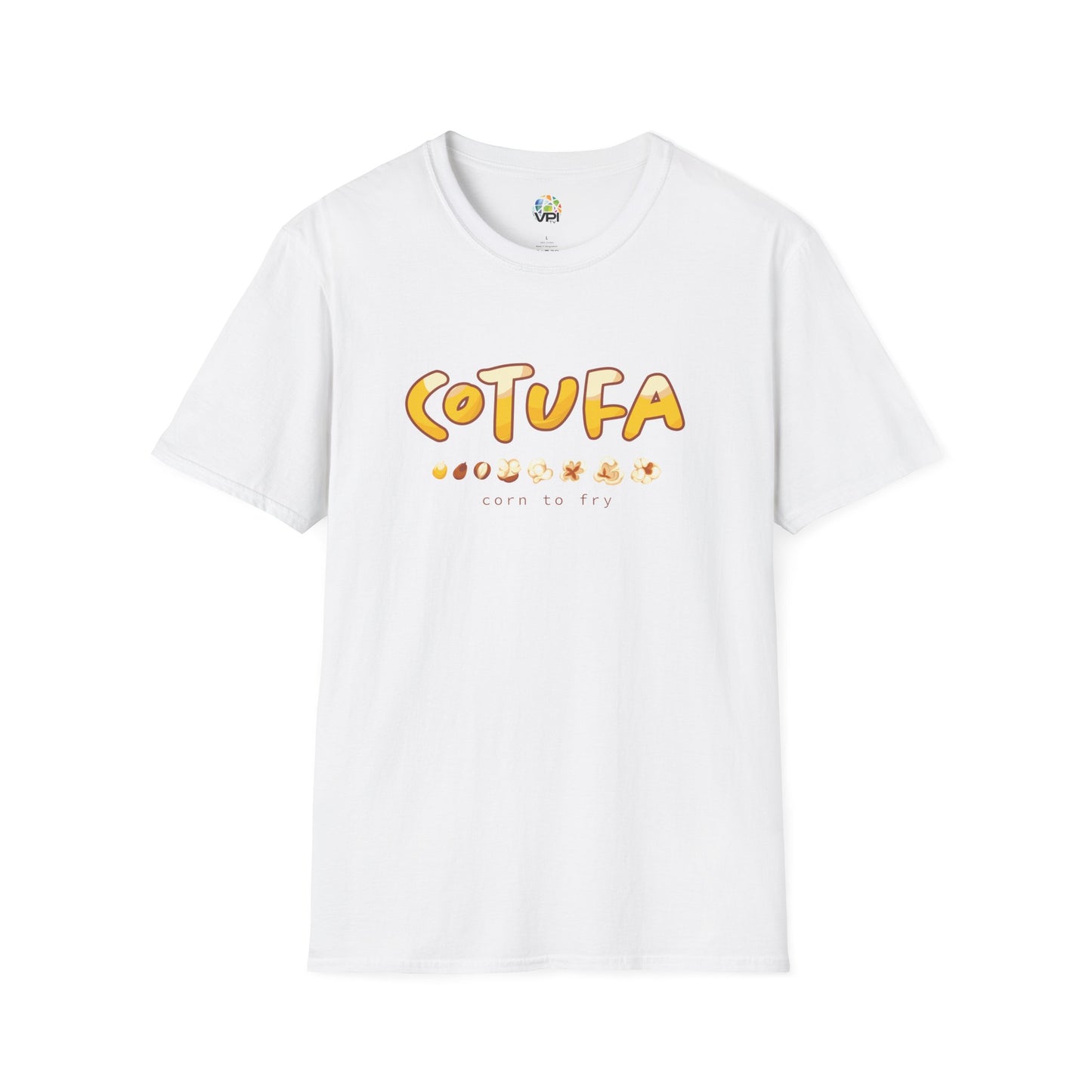 Camiseta Unisex Softstyle – COTUFA "Corn to Fry" 🌽🍿