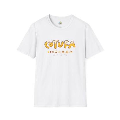 Camiseta Unisex Softstyle – COTUFA "Corn to Fry" 🌽🍿