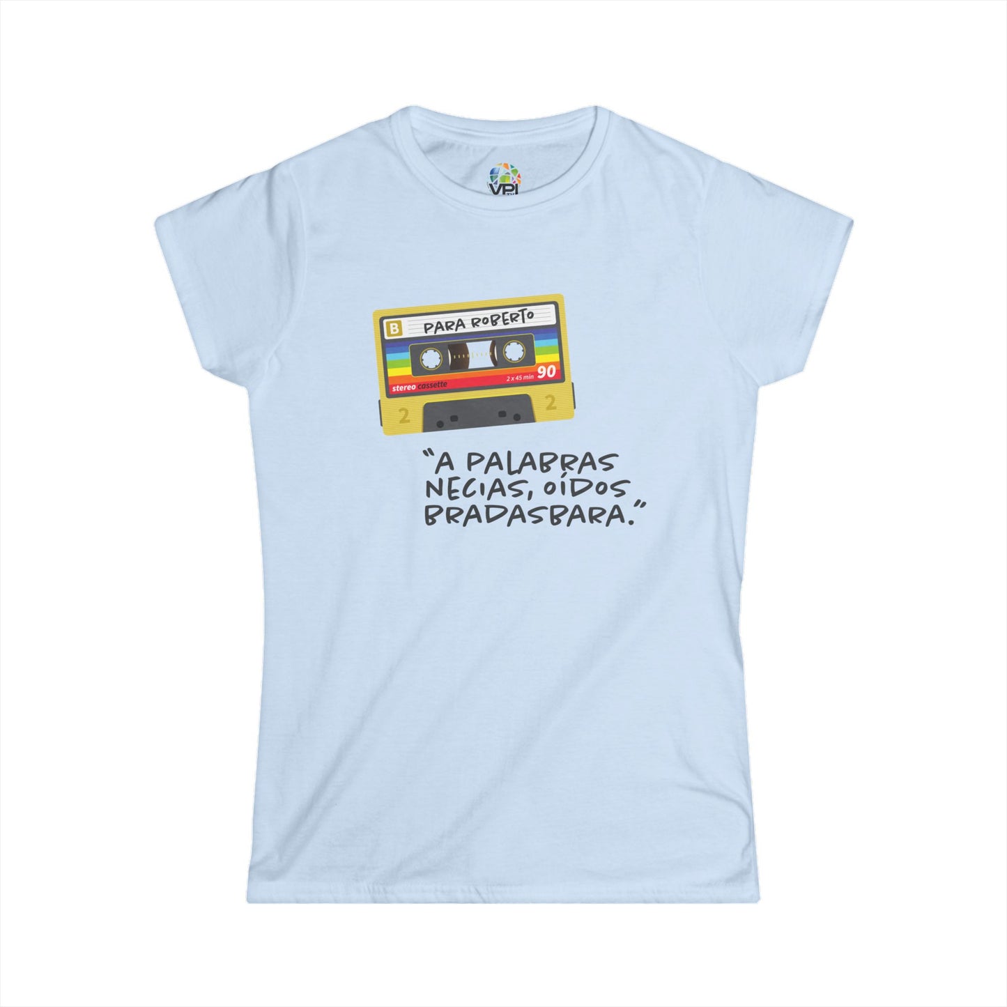 Camiseta Softstyle para Mujer con Frase Vintage - Perfecta para Salidas Casuales y un Estilo Retro