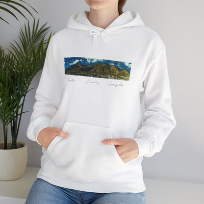 Mountain View Unisex Hoodie - Cozy Heavy Blend Sweatshirt for Nature Lovers