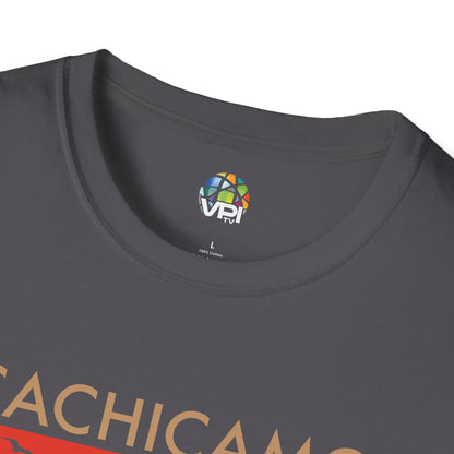 Camiseta Gráfica Unisex Softstyle – Diseño Vintage "Cachicamo Diciéndole a Morrocoy" 🐢