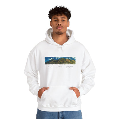 Mountain View Unisex Hoodie - Cozy Heavy Blend Sweatshirt for Nature Lovers