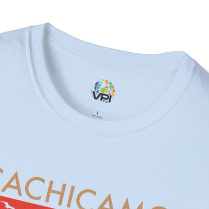 Camiseta Gráfica Unisex Softstyle – Diseño Vintage "Cachicamo Diciéndole a Morrocoy" 🐢