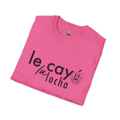 Camiseta Unisex Softstyle "Le Cayó La Locha" - Diseño Divertido y Casual Inspirado en Venezuela