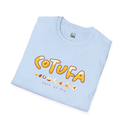 Camiseta Unisex Softstyle – COTUFA "Corn to Fry" 🌽🍿