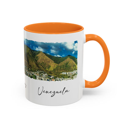 Taza con Paisaje Vibrante de Caracas – Disponibles en 11 oz y 15 oz