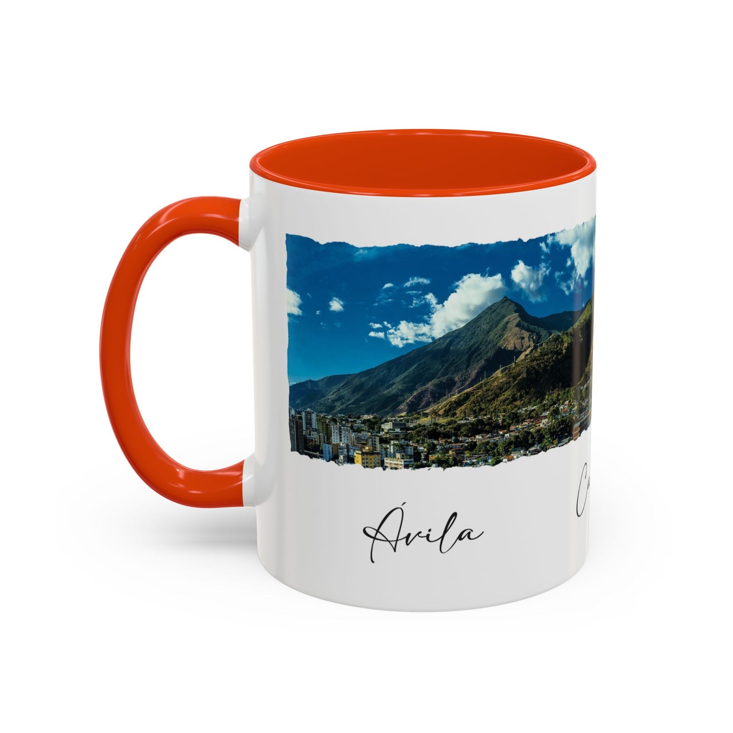 Taza con Paisaje Vibrante de Caracas – Disponibles en 11 oz y 15 oz