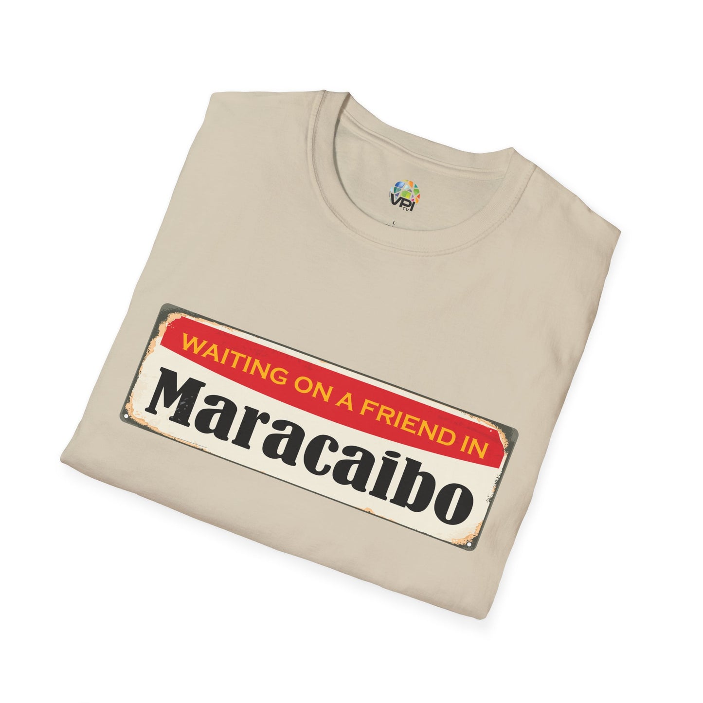 Waiting on a Friend in Maracaibo Unisex Softstyle T-Shirt