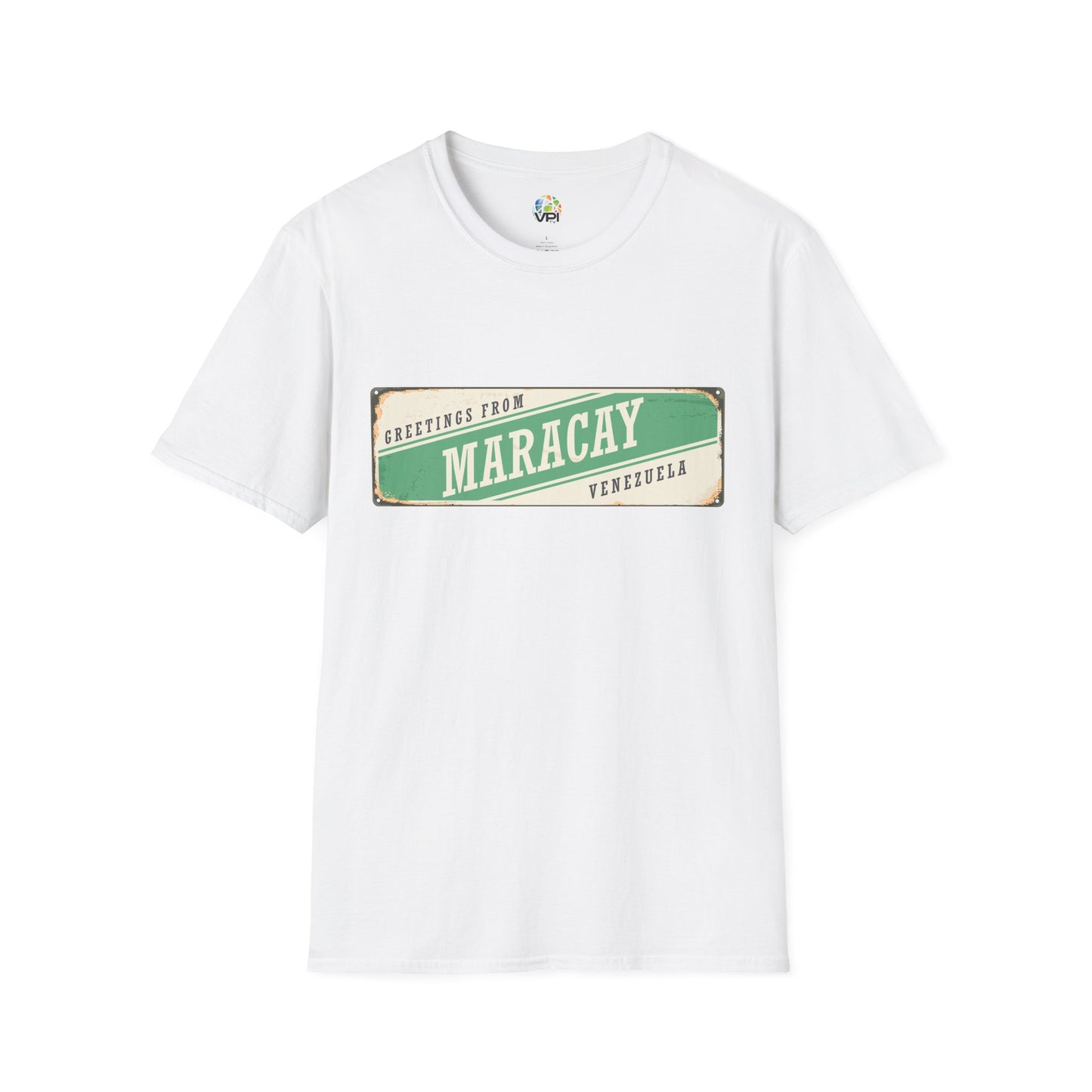 Greetings from Maracay Venezuela Unisex Softstyle T-Shirt