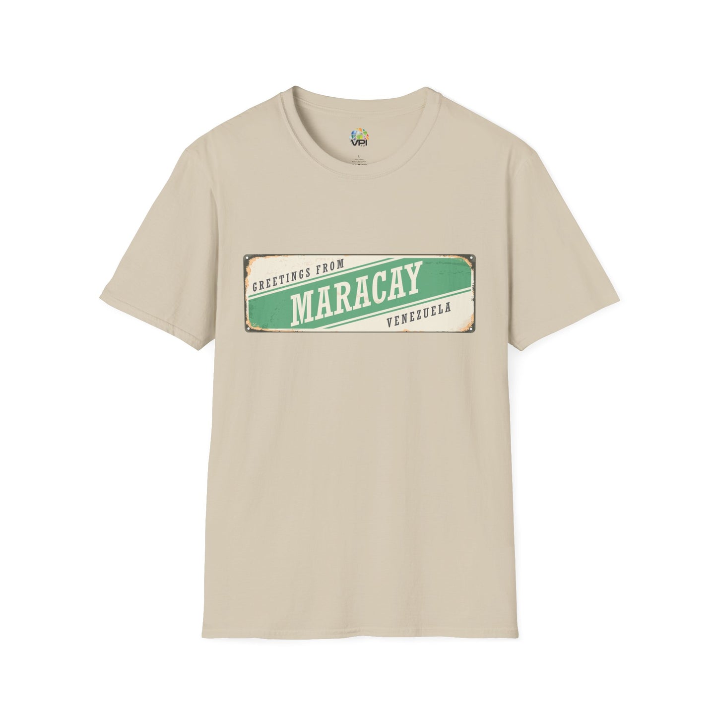 Greetings from Maracay Venezuela Unisex Softstyle T-Shirt