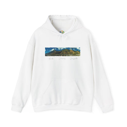 Mountain View Unisex Hoodie - Cozy Heavy Blend Sweatshirt for Nature Lovers