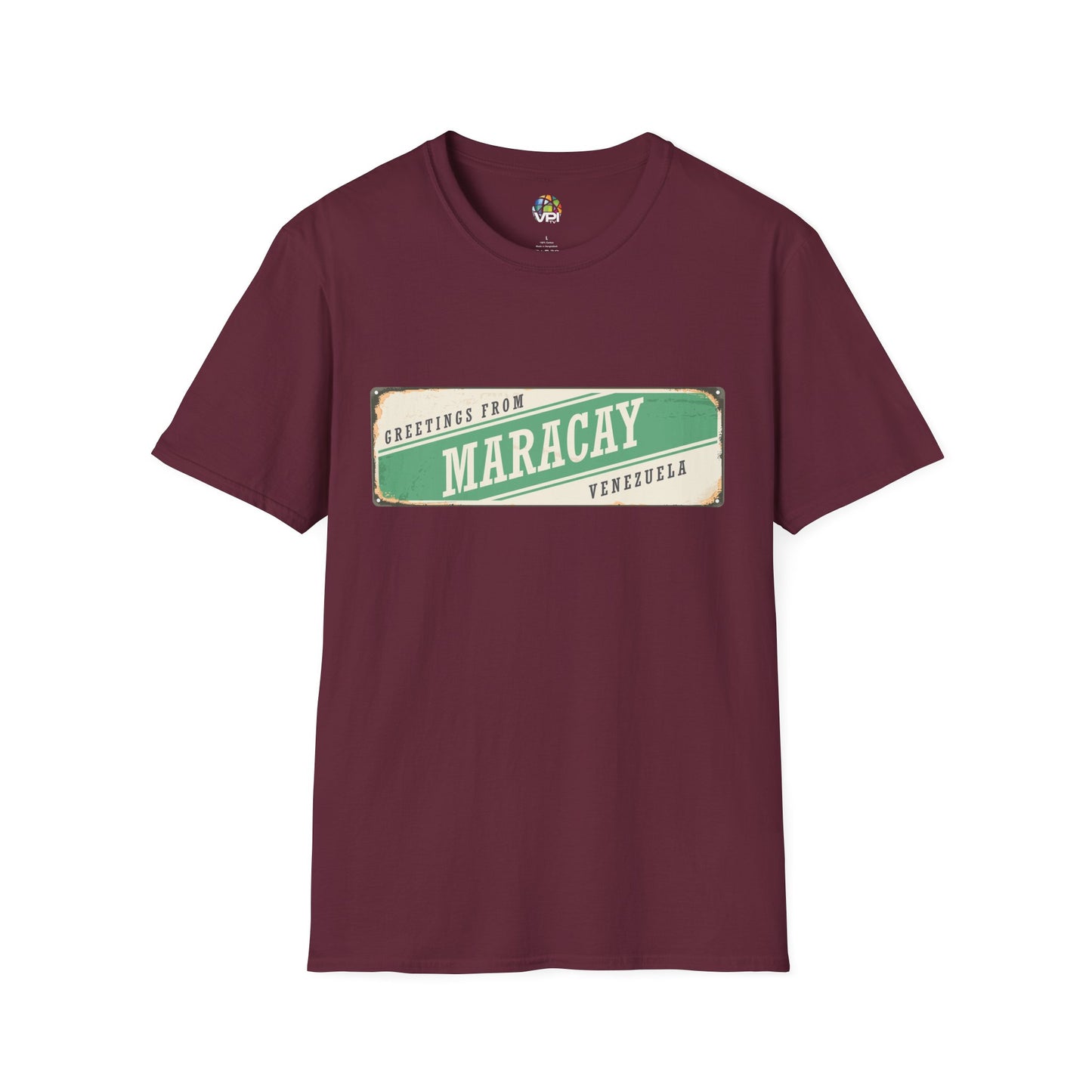 Greetings from Maracay Venezuela Unisex Softstyle T-Shirt