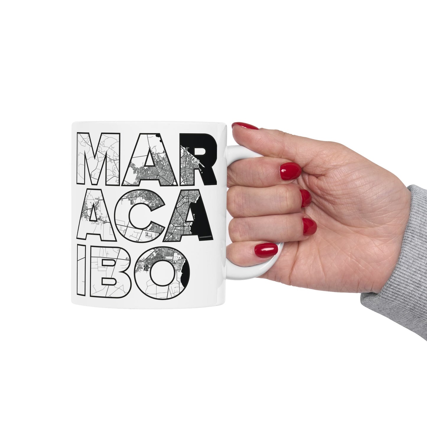 Unique Graphic Ceramic Mug - 11oz & 15oz - Perfect for Coffee Lovers