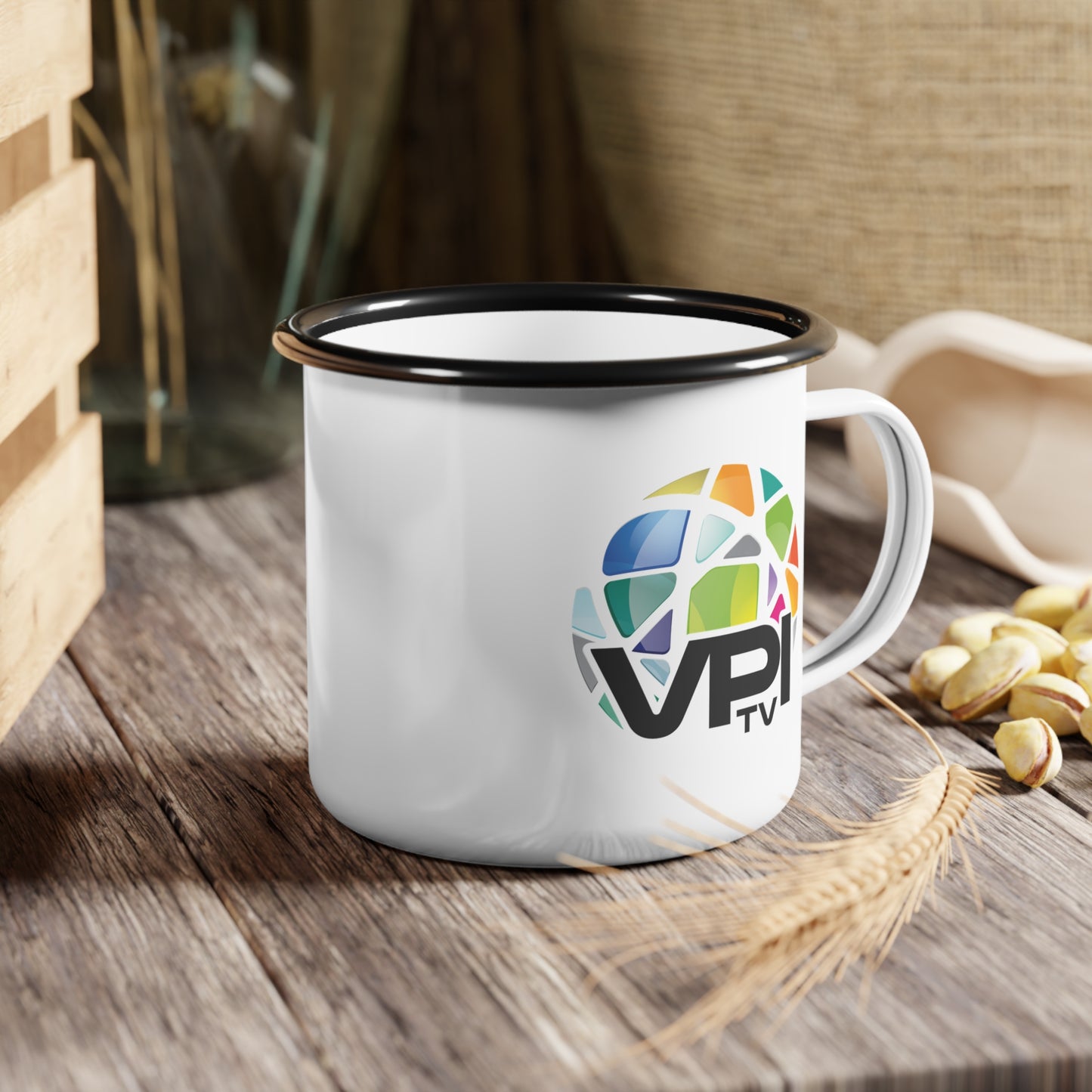 Taza de esmalte venezolana – El café de siempre, con el sabor de casa