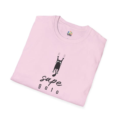 Camiseta Unisex Softstyle "Sape Gato" – Comodidad y Estilo con un Toque Venezolano