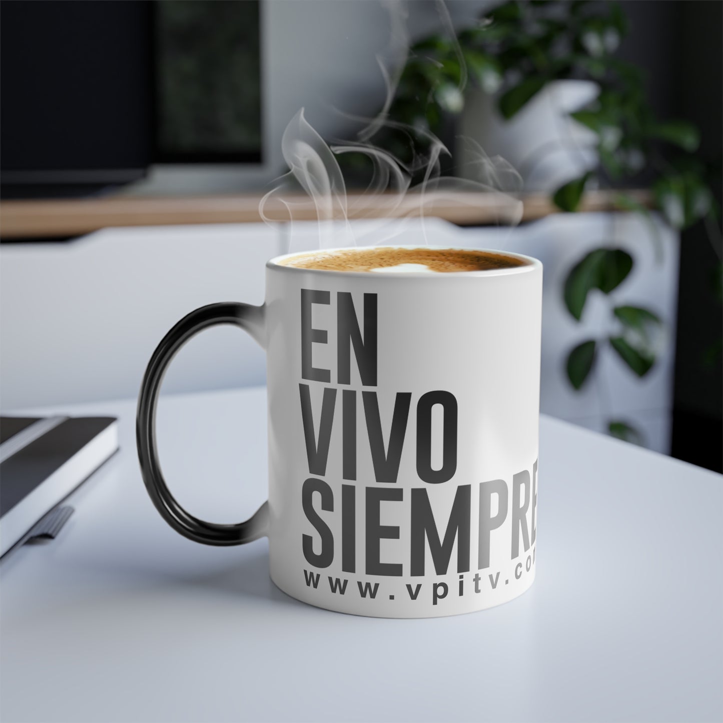 Taza mágica personalizada – ¡Sorprende con un diseño que aparece con el calor!