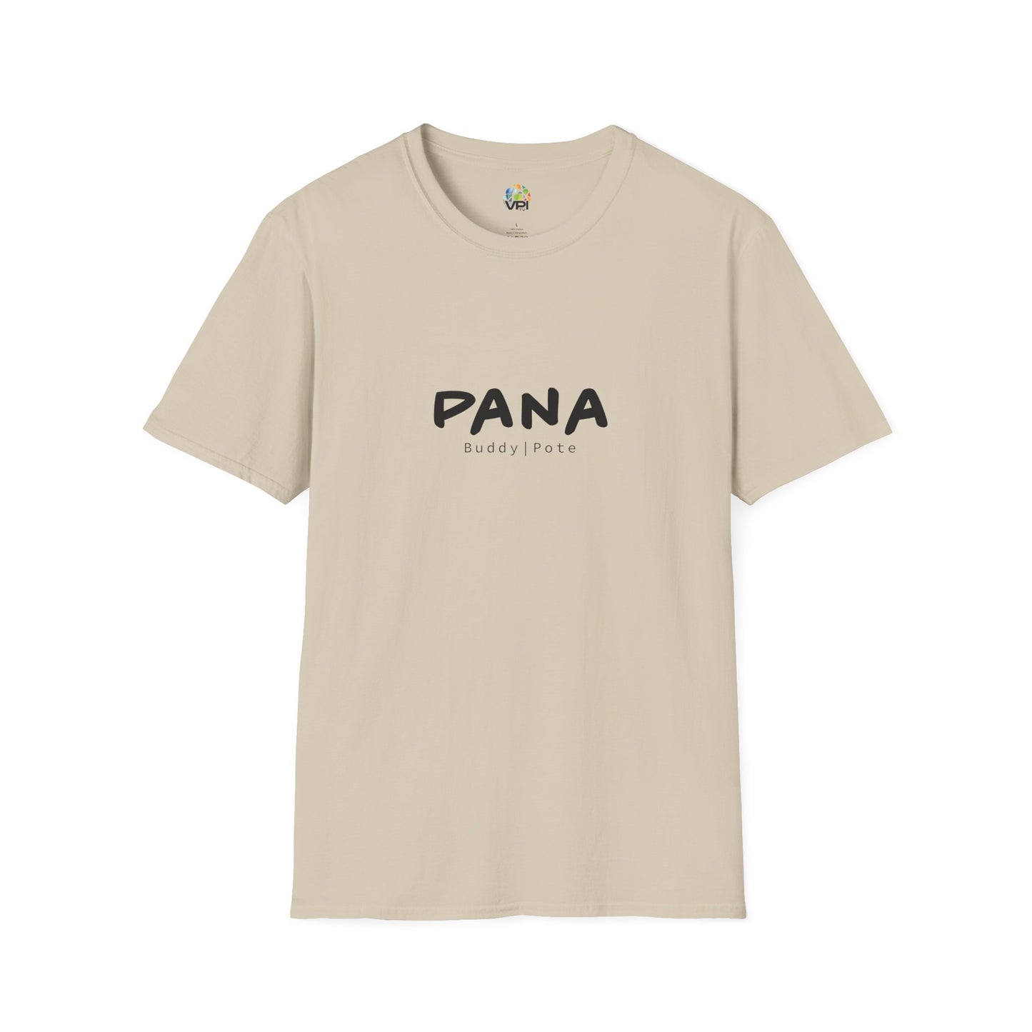 Camiseta Unisex Softstyle "PANA Buddy Tote" – Comodidad y Estilo para el Día a Día