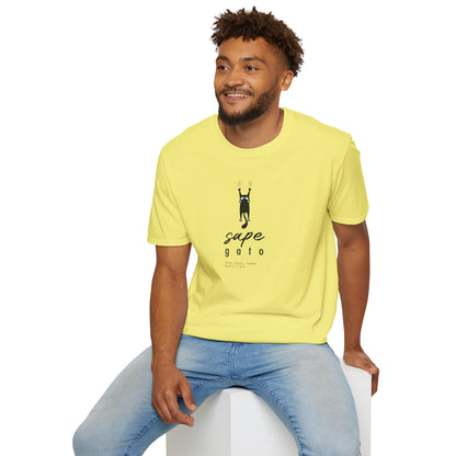 Camiseta Unisex Softstyle "Sape Gato" – Comodidad y Estilo con un Toque Venezolano