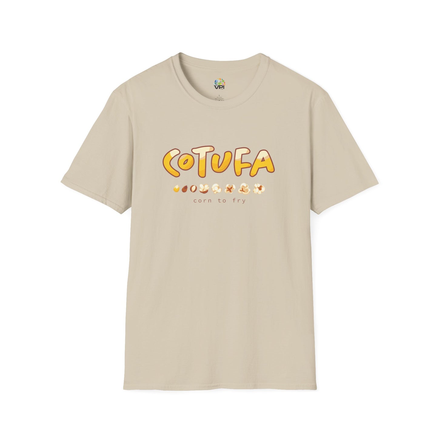 Camiseta Unisex Softstyle – COTUFA "Corn to Fry" 🌽🍿