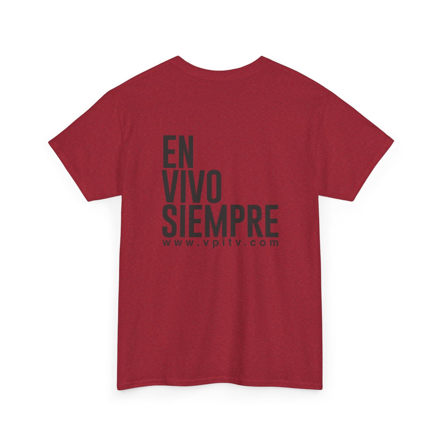 Camiseta Unisex de Algodón Pesado – Comodidad y Estilo Todo el Año