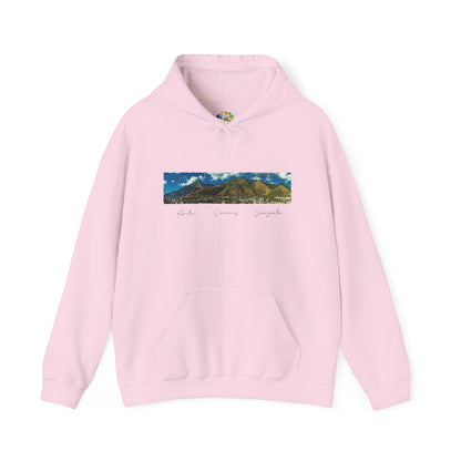 Mountain View Unisex Hoodie - Cozy Heavy Blend Sweatshirt for Nature Lovers