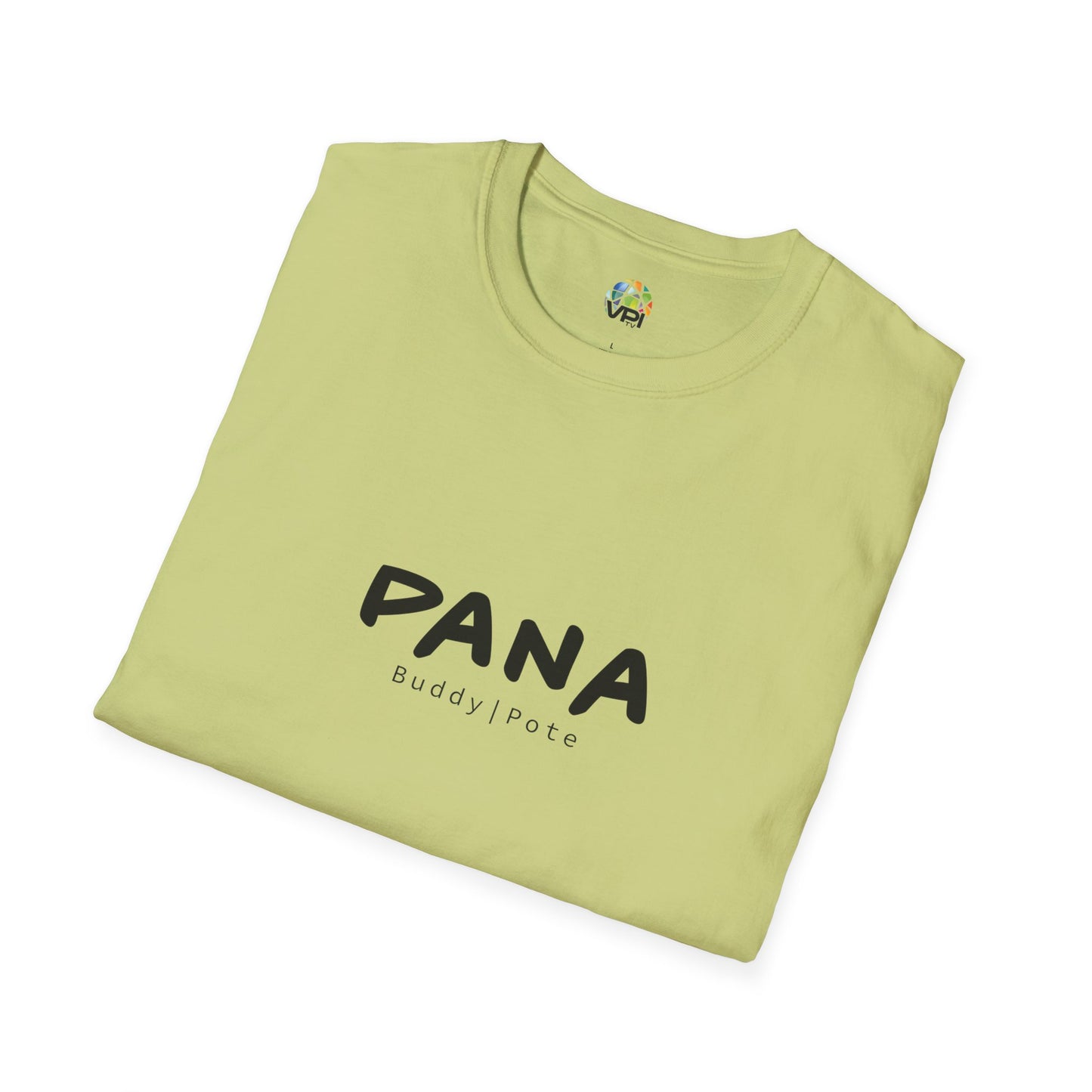 Camiseta Unisex Softstyle "PANA Buddy Tote" – Comodidad y Estilo para el Día a Día