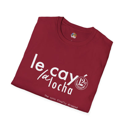 Camiseta Unisex Softstyle "Le Cayó La Locha" - Diseño Divertido y Casual Inspirado en Venezuela